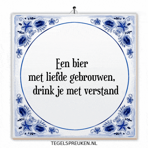 Humor Bier GIF by Tegelspreuken.nl