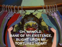 hey arnold nicksplat GIF