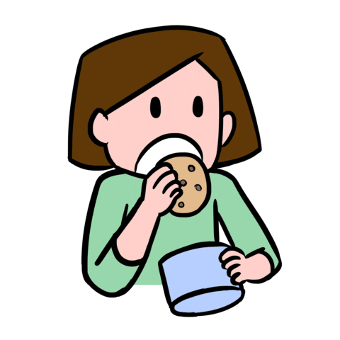 Hungry Chocolate Sticker