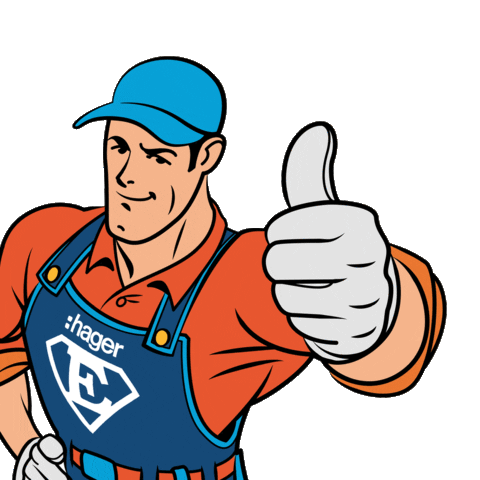 hageraustria well done electricity sparky electrician Sticker