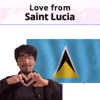 Saint Lucia Lc Sticker