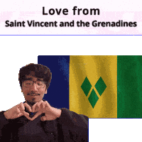 Saint Vincent And The Grenadines Vc Sticker