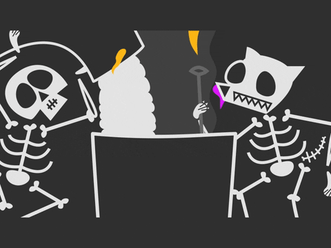 monster mash halloween GIF by Ethan Barnowsky