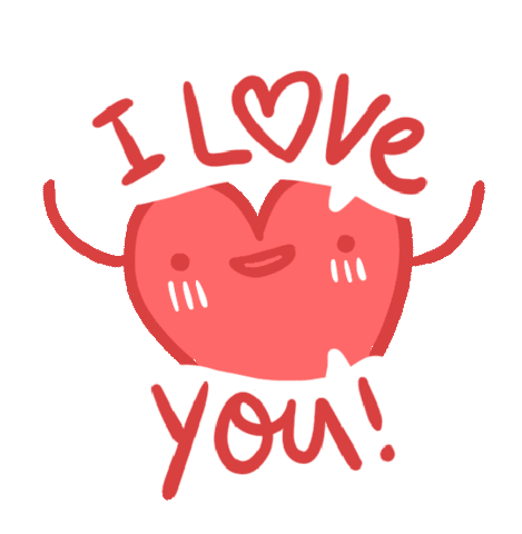 St Valentin Love Sticker by Eledraws (Eleonore Bem)