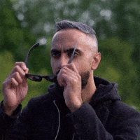 Sunglasses Burn GIF by SuperSaf