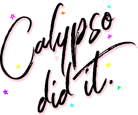 Rainbow Stars Sticker by Calypso Did It