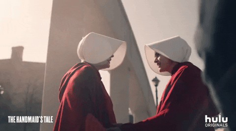 Be Quiet The Handmaids Tale GIF by HULU
