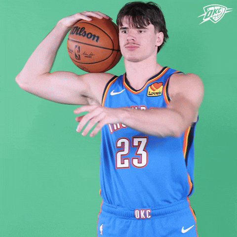 Lets Go Basketball GIF by OKC Thunder