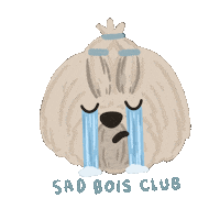 Sad Face Sticker by Ann of Facedit