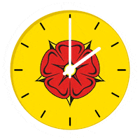 LippischeLandesbrand time rose clock insurance Sticker