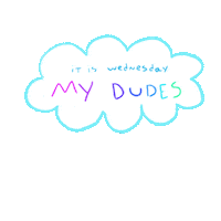 juliaborgo wednesday dude dudes juliaborgo Sticker