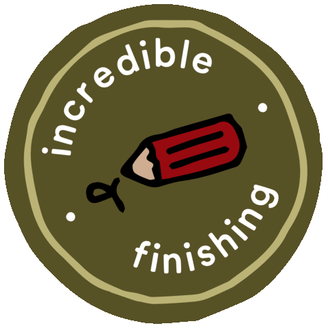 Sewing Sticker by The Fabric Store