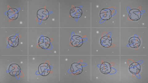 animation airplane GIF by Qieer Wang