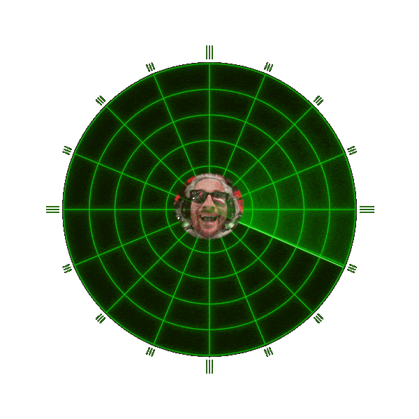 Radar Ping Sticker