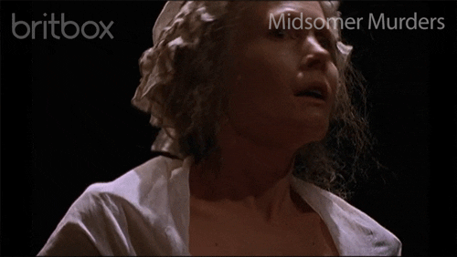 scared midsomer murders GIF by britbox