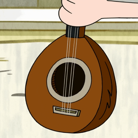 guitar talking GIF by Cartoon Hangover