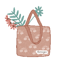 paolasorailustra totebags neonaga Sticker