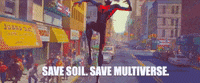 Flee Spider-Man GIF by Save Soil