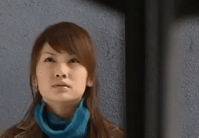scared rainie yang GIF