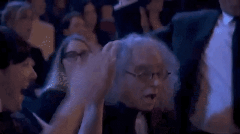 Shocked Bafta Film Awards 2019 GIF by BAFTA