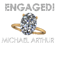 Ring Engagement Sticker by Michael Arthur
