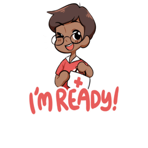 Volunteer Sticker by Singapore Red Cross