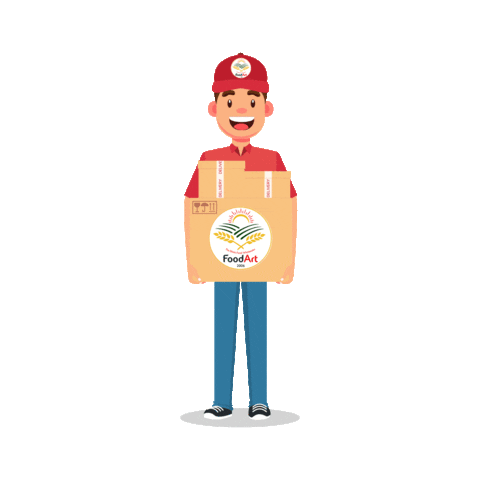 FoodartUK shopping truck bags supermarket Sticker