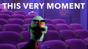 This Very Moment in the Theater