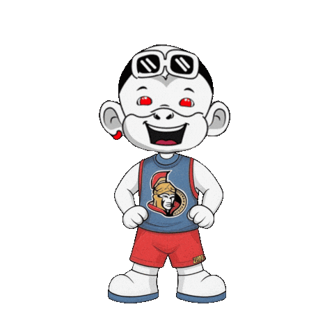 Ottawa Senators Go Sens Sticker by Zhot Shop