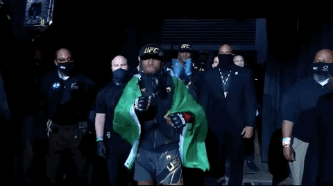 Kamaru Usman Sport GIF by UFC
