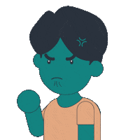 Angry Ical Sticker