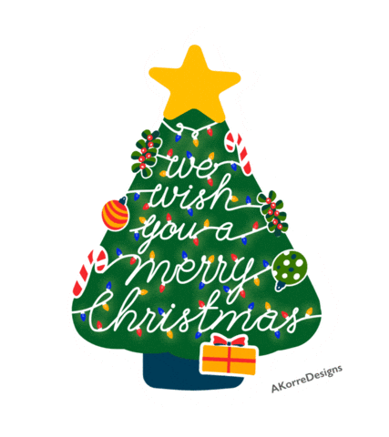 Merry Christmas Sticker