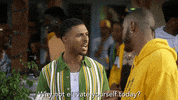 Rise Up Reaction GIF by grown-ish