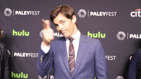 James Marsden Point GIF by The Paley Center for Media
