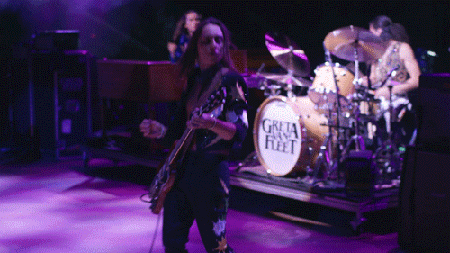 Perform Live Music GIF by Greta Van Fleet
