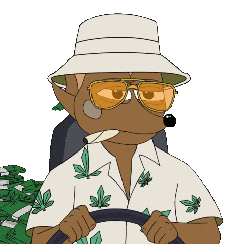 Fear And Loathing Sticker Sticker by HegeCoin