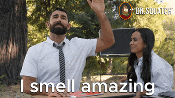 I Smell High School GIF by DrSquatchSoapCo