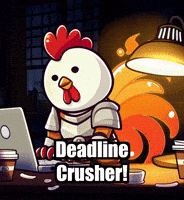 Late Night Student GIF by Zorooster