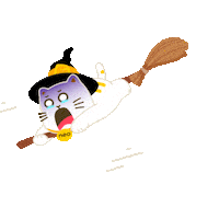 Cat Halloween Sticker by Bank Neo Commerce