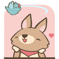 Love Birds Bird Sticker