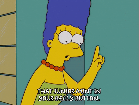 marge simpson knowledge GIF