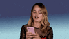 cell phone swipe left GIF by Debby Ryan