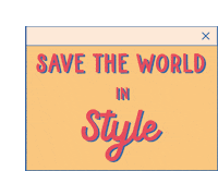 craveevents vintage style thrift thrifting Sticker