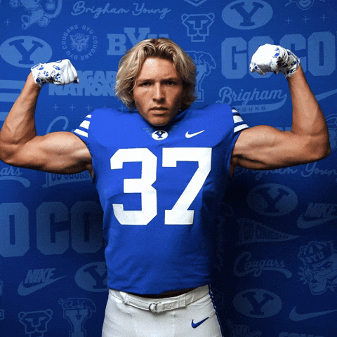 College Football Go Cougs GIF by BYU Cougars