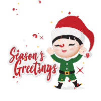 happy christmas Sticker by DBS Bank Ltd