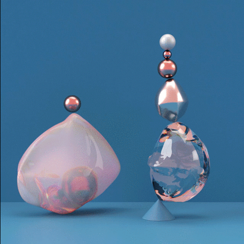 loop 3d GIF by Clara Terne