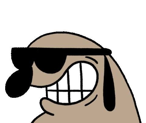 Dogzzz giphyupload dog yes cool Sticker