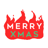 Merry Christmas Sticker by Percolate Galactic