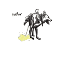 CH1LS art dog illustration doggy Sticker