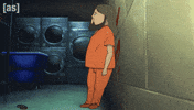 Scared Crime Scene GIF by Adult Swim